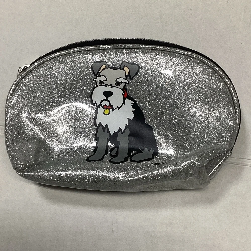 Silver Dog Print Pet Pouch Marc Tetro